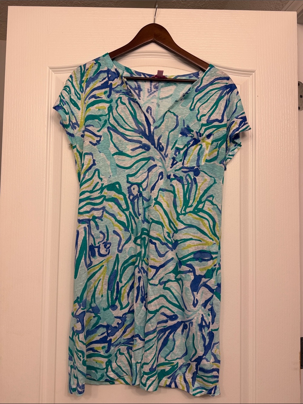 Lilly Pulitzer 100% linen dress size small